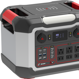 แหล่งจ่ายไฟกลางแจ้ง 1200w พาวเวอร์แบงค์พกพาสำหรับบ้าน  ความจุขนาดใหญ่ 950wh ชาร์จเร็ว สถานีไฟฟ้าเคลื่อนที่สำหรับใช้งานกลางแจ้ง - Product Image 2