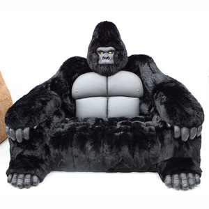 Sofá Chesterfield de Piel de Gorila de Lujo, Sofá Convertible de Cuero Genuino Ecológico para Villas, Escuelas y Salas de Estar - Product Image 3