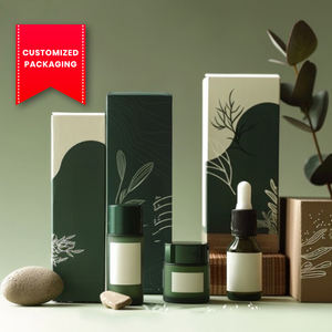 ชุดของขวัญบำรุงผิวแบบปรับแต่งได้ตามต้องการผลิตจากวัสดุพร้อมริบบิ้นน้ำหอมพร้อมกล่องของขวัญระดับพรีเมียม - Product Image 1