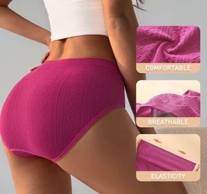 Mutandine Senza Cuciture da <span class=keywords><strong>Donna</strong></span> All'Ingrosso, Comode e Traspiranti, in <span class=keywords><strong>Sei</strong></span> Colori Solidi - Product Image 2