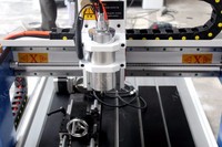 Machine CNC de bureau compacte à refroidissement par eau pour gravure acrylique et métal, Acctek AKG 6012, pour artisanat en bois