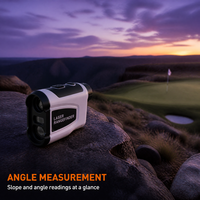 Télémètre laser de golf professionnel INORM LAB 800, portée de 2000 m, écran LCD, grossissement 6X, couleur camouflage, batterie intégrée de 750 mAh