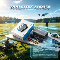Alimentation de laboratoire intelligente ToolkitRC ADP450 DC 450W 24V 19A avec PFC actif et sortie XT60 pour chargeur de batterie Lipo RC