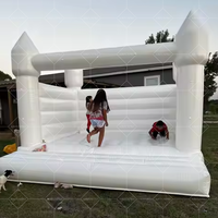 AirFunPro Bâche PVC écologique pour activités de plein air 13x13ft gonflable château de mariage labyrinthe maison de saut pour enfants