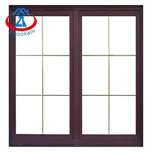 ZHTDOOR China Customized Double Glazed Ultra Narrow Frame Balcony Sliding Window Aluminum Frame Sliding Doors And Windows