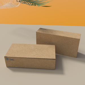 Caja cuadrada de tinta de soja de grado alimenticio de nuevo diseño, caja desechable de papel Kraft para hamburguesas, sándwich, hamburguesa, pollo frito, caja de embalaje para patatas fritas - Product Image 4