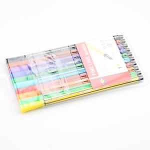 ชุดปากกามาร์คเกอร์สีน้ำสำหรับเด็ก 10 สี ปลายไฟเบอร์ ยี่ห้อ Bonwins รุ่น Bw-bb9  วัสดุพลาสติก เหมาะสำหรับเป็นของขวัญส่งเสริมการขาย - Product Image 2