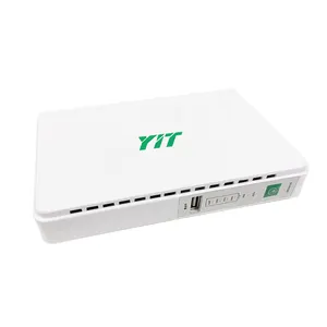 YIT Ups Mini 8800mah 5v 9v 12v 15v 24v DC Ups untuk Router Wifi Poe MIni Output Ups