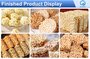 Línea de producción de barra de cereales de proteína máquina de pastel de arroz inflado Krispie de arroz completamente automático OCEAN - Product Image 6