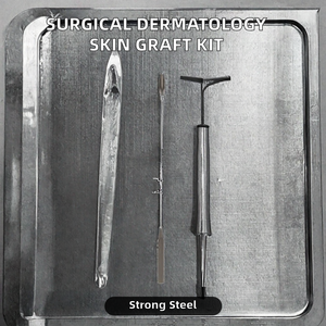 Équipement médical, kit chirurgical de dermatologie, couteau à greffe cutanée manuel en acier par SugiRight - Product Image 2
