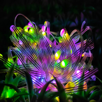 Guirlande lumineuse imperméable à lumière 100 Led, 10m/50m/100m, fil de cuivre, décoration féerique de noël, mariage