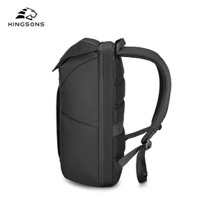 Kingsons Business Flip-Top <b>Backpack</b> 20-35L Water Resistant Laptop <b>Compartment</b> Unisex Everyday Use - Product Image 2