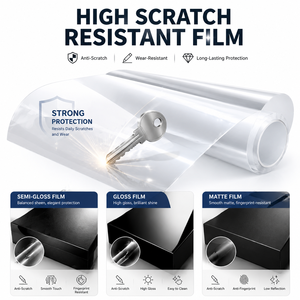 <span class=keywords><strong>Film</strong></span> <span class=keywords><strong>de</strong></span> lamination thermique BOPP souple <span class=keywords><strong>de</strong></span> qualité alimentaire anti-rayures, haute brillance, 25 microns, finition durable, impression premium, couverture <span class=keywords><strong>de</strong></span> livre, fabrication en usine - Product Image 2