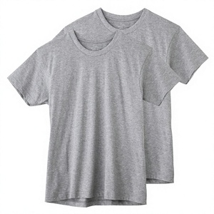A6665 Men's 100% Cotton Jersey T-shirt 200g Fabric <b>Weight</b> Print Design <b>Blank</b> - Product Image 2