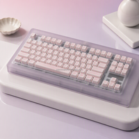 Ensemble de touches de clavier en céramique avec glaçure craquelée de qualité supérieure, profil original pour clavier mécanique, artisanat personnalisé