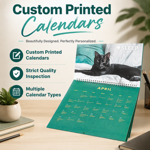 <span class=keywords><strong>Calendrier</strong></span> de bureau mensuel personnalisé à spirale avec <span class=keywords><strong>photos</strong></span> d'animaux imprimées, <span class=keywords><strong>calendrier</strong></span> de table à feuilles mobiles, planificateur 12 mois pour la décoration de la maison et du bureau - Product Image 1
