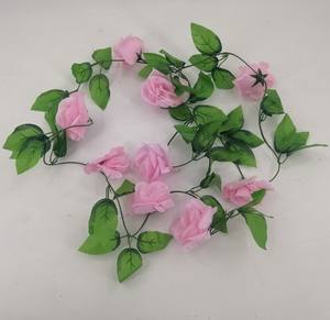 Plantas de pared artificiales colgantes, decoración de hojas de vid, vid de <span class=keywords><strong>flor</strong></span> - Product Image 4