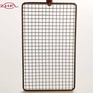Longteng 304 Stainless Steel <b>BBQ</b> Mesh Barbecue Basket Grill Non-Stick Corrosion Resistant Heat Resistant for Baking & Cooking - Product Image 4