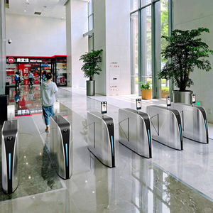 Tourniquet de contrôle d'accès de bureau intelligent Barrière à rabat bidirectionnelle Rfid Porte pivotante à arc automatisée à vitesse rapide pour les événements de gymnastique - Product Image 6