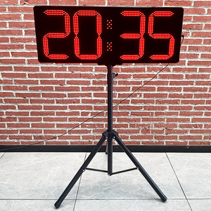 CHEETIE CP29A jam hitung mundur <span class=keywords><strong>Digital</strong></span> olahraga penghitung mundur LED 4 digit raksasa waktu Putaran tak terbatas kebugaran - Product Image 6