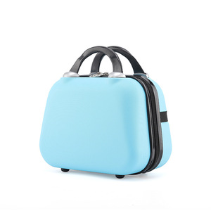 Bolsa de Cosméticos Estilo Coreano para Mujer, 14 Pulgadas, Material ABS, Mini Bolso de Viaje, Color Sólido, Uso Diario - Product Image 3