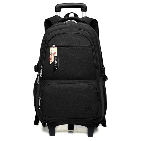 Wholesale Multifunctional School Retail Rolling Backpack Versatile Detachable School Trolley Backpack for Children