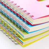 2023 carnet de notes personnalisé avec étiquette Page Journal imprimante reliure spirale planificateur impression