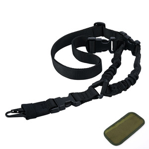 Beste Kwaliteit Accessoires Tactische Uitrusting Tactische Single Point <span class=keywords><strong>Gun</strong></span> Sling Schouderband Touw Riem Met Metalen Gesp - Product Image 1