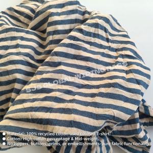 Trapos de Limpieza de Algodón 100% Reciclado para Uso Industrial en Talleres, Trapos de Limpieza de Colores - Product Image 4