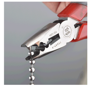 רשת תריסים מפלסטיק רשת מפלסטיק פלדה שרשרת אינסופיים להצטרפות לפלסטיק ולשרשרת עיוורת 4.5 מ "מ #10 - Product Image 3