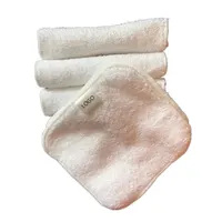 Оптовая продажа, приятное для кожи, удобное многоразовое полотенце из бамбукового волокна для рук и лица