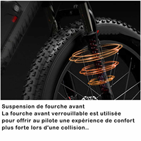 Venta de Fábrica: Bicicleta Eléctrica de 1000W y 24 Pulgadas con Cuadro de Aluminio, Batería de Litio de 48V, 6 Velocidades, Frenos de Disco Hidráulicos y Motor Trasero de Bajo Consumo