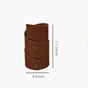 Foldable <b>Pen</b> Organizer Faux Leather Roll-Up <b>Pen</b> Holder Portable Desk Organizer for Office School - Product Image 4