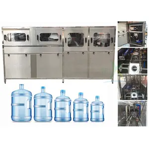 200BPH 5 galloni 3 In 1 macchina automatica per l'acqua In bottiglia lavaggio riempimento tappatura barile linea di produzione di acqua potabile minerale