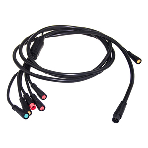 M8 không thấm nước y kết nối 2 3 4 5 6 <span class=keywords><strong>7</strong></span> <span class=keywords><strong>pin</strong></span> nam và nữ cắm điện xe điện tín hiệu kết nối cáp - Product Image 1