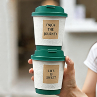 Gobelets à café en papier à double paroi personnalisés de 8 oz, 12 oz, 16 oz, 20 oz, jetables, à emporter, gobelets en papier à paroi simple avec couvercles
