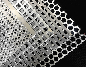 Thép không gỉ Bảng điều chỉnh lưới vuông đục lỗ thép tấm màn hình dây lưới tấm nhôm trang trí - Product Image 1