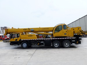 Prix de vente direct usine Grue mobile hydraulique sur camion, mini-grue à flèche de 39,5 m, capacité 25 tonnes - Product Image 5