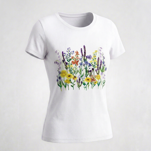 Camiseta de Verano para Mujer, Manga Corta, Tela de Alta Calidad, Logotipo Personalizado, Precio Bajo, Transpirable, Venta al Por Mayor - Product Image 1