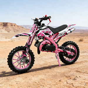 Entrepôt américain, moteur 49cc 2 temps, mini moto tout-terrain, motocross, moto tout-terrain, moto <span class=keywords><strong>rose</strong></span> - Product Image 1
