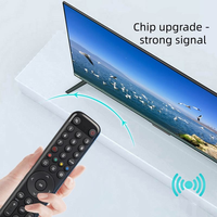 Control Remoto de TV de Código Fijo de Alta Calidad al por Mayor, RC716, Repuesto para Televisores TCL 4K Smart LED LCD, con Batería AAA, Alcance de 10 m