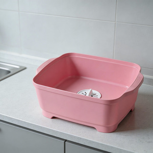 Fregadero Cuadrado Multifuncional con Filtro de Agua y Tapón Desmontable para Lavar Vegetales en la Cocina - Product Image 1
