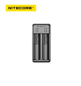 NITECORE 12 개월 보증 마이크로 USB 휴대용 충전기 Ui2 리튬 이온 배터리 18650 21700 26650