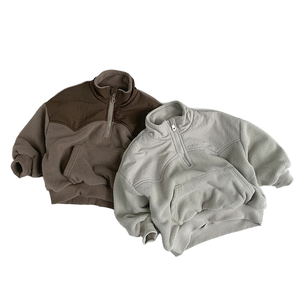 Ropa Infantil de Invierno, Nuevo Estilo, Cuello Redondo, con Cuentas, Unisex, de Algodón Suave y Cálido - Product Image 1