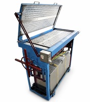 Machine à couler les bougies semi-automatique en acier inoxydable de style japonais QM pour la paraffine/le soja/le miel/la noix de coco/la pétrole