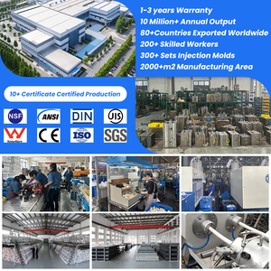 Swd của nhà sản xuất HDPE cá loại ống nước kết nối PN16 nén bằng TEE 63mm ống nước bằng nhựa với vật liệu PP - Product Image 4