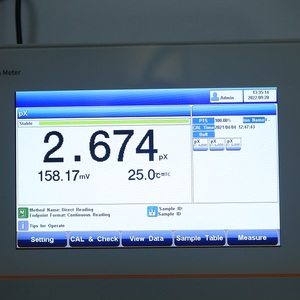 I500T PH/<span class=keywords><strong>ORP</strong></span>/Ionen-Messgerät-7-Zoll-Touchscreen-Wasserqualitätstester mit Mehrparameter-Analyse, IP54 für Industrie-/Labor zwecke - Product Image 4