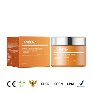 Nouvelle Arrivée <span class=keywords><strong>Lanbena</strong></span> Crème Visage OEM à la Vitamine C pour une Peau Éclatante Soin Anti-Taches & Lotion - Product Image 1