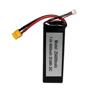 بطارية ليبو 2S V Lipo حزمة ناعمة 30mah مع XT90 لسيارة الصليب الأحمر الشاحنات المركبات دبابات القوارب هواية سباق