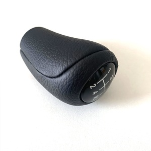 Accesorios de coche, perilla de palanca de cambios de cuero de 5/6 velocidades para Mazda 3 BK BL 5 CR CW 6 II <span class=keywords><strong>GH</strong></span> ER 1 NC <span class=keywords><strong>III</strong></span> 23 MT - Product Image 3